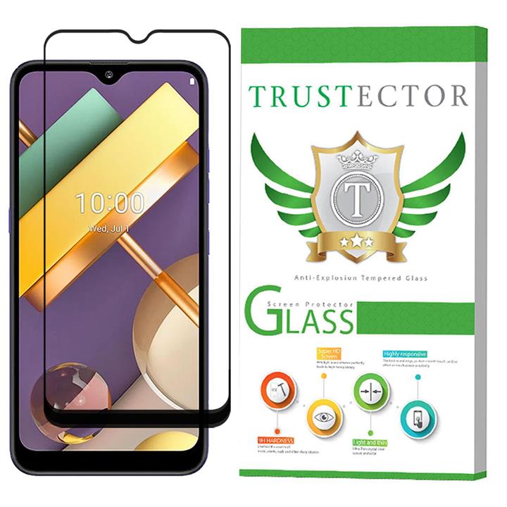 محافظ صفحه نمایش سرامیکی تراستکتور مدل CMC-T مناسب برای گوشی موبایل ال جی K22 Trustector CMC-T Ceramics Screen Protector For LG K22